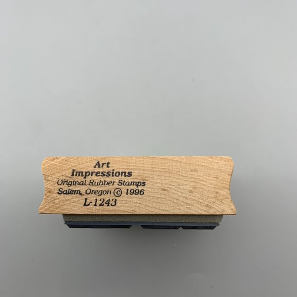 Art Impressions Original Rubber Stamp Lady Golfer - Picture 2 of 3